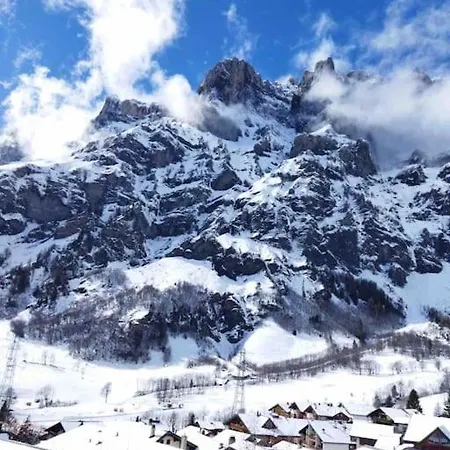 Ideally Located 3.5 Rooms Flat Leukerbad Exterior foto
